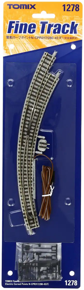 Tomytec Tomix N Gauge Electric Point F Type 317/280-45 Model