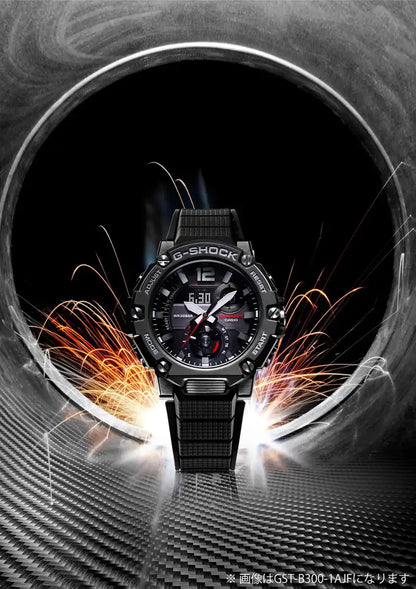 Casio G-Shock Men's Black G-Steel Solar Link Watch Gst-B300B-1Ajf - Genuine Product- Japan Figure Store - #1 Bring To You The Best Japanese Goods