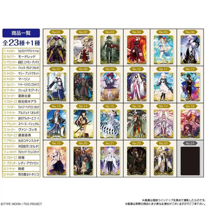 Hundreds Bandai Fate Grand Order Twin Wafer 2025 20 Pack Box TCG Japan- Japan Figure Store - #1 Bring To You The Best Japanese Goods