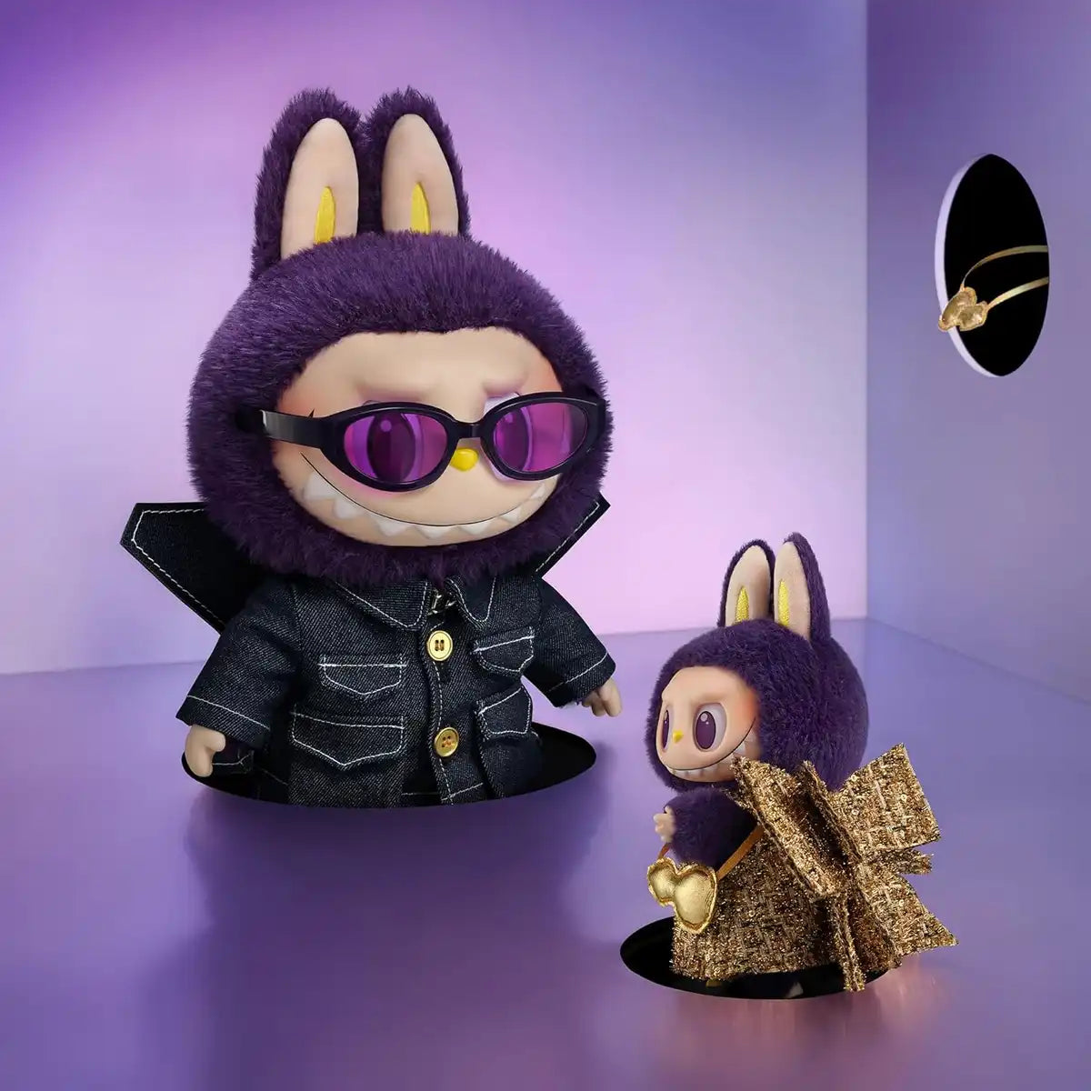 POP MART Labubu × PRONOUNCE Wings of Fortune – Vinyl Plush Pendant ✨