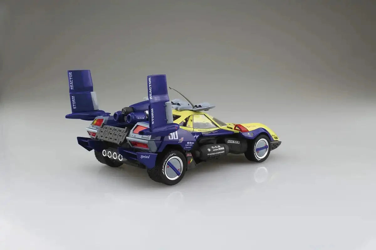 AOSHIMA Cyber Formula 1/24 Sugo Asurada G.S.X Rally Mode Plastic Model- Japan Figure Store - #1 Bring To You The Best Japanese Goods