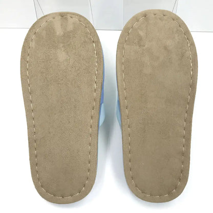 Nippon Slippers Sanrio Hangyodon Blue Soft Slippers 22-24 Cm- Japan Figure Store - #1 Bring To You The Best Japanese Goods