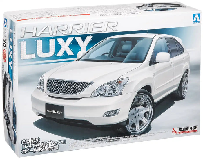 AOSHIMA 41758 Toyota Harrier 350G Luxy 1/24 Scale Kit- Japan Figure Store - #1 Bring To You The Best Japanese Goods