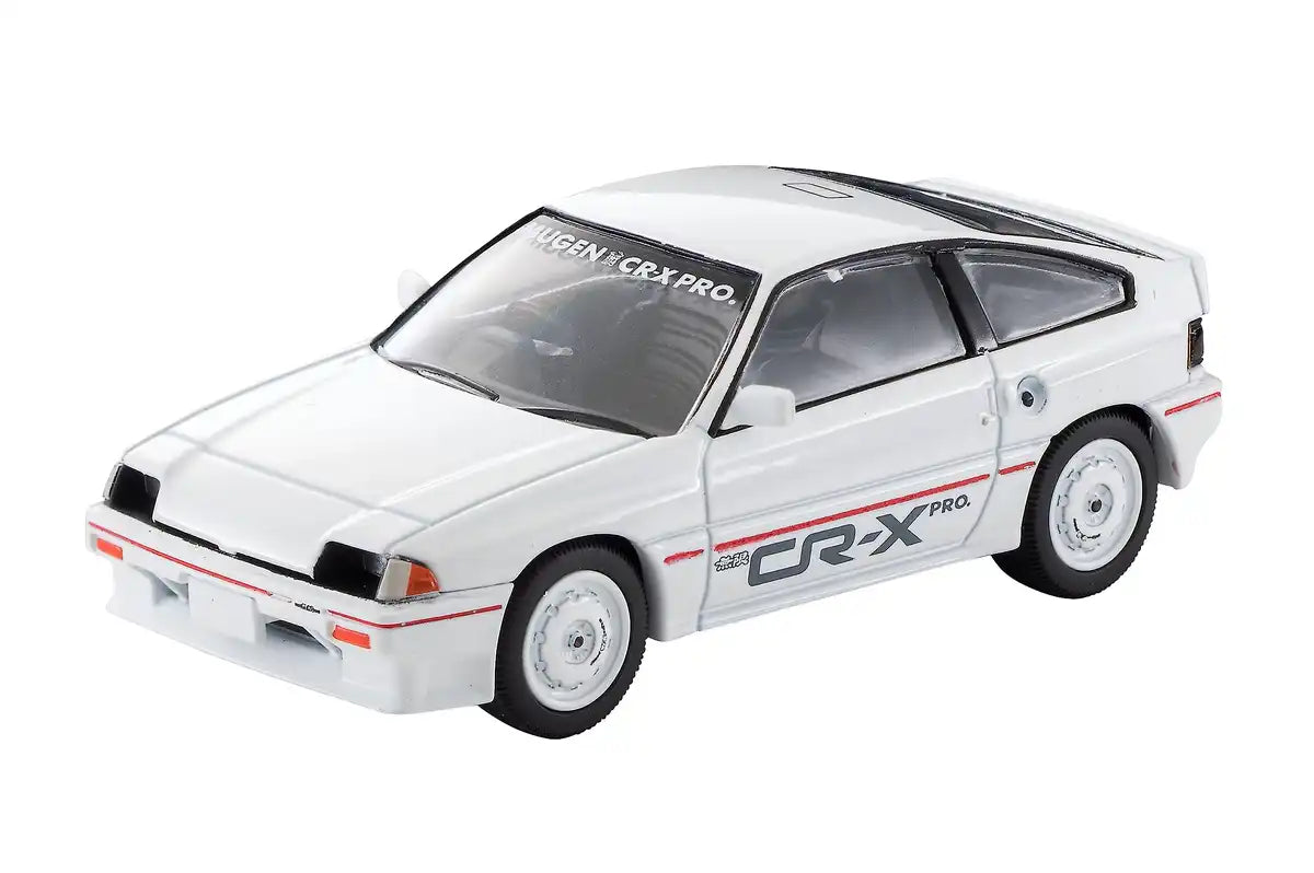 Tomytec Tomica Limited Vintage Neo Honda CR-X Pro Early White 1/64 Tomytec Tomica Limited Vintage Neo Honda CR-X Pro Early White 1/64