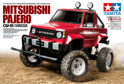 Tamiya 1/10 RC Car 58727 Mitsubishi Pajero (CW-01 Chassis)- Japan Figure Store - #1 Bring To You The Best Japanese Goods