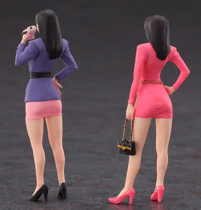 Hasegawa 1/24 Scale 80s Bubbly Girls Plastic Model Figure FC01- Japan Figure Store - #1 Bring To You The Best Japanese Goods