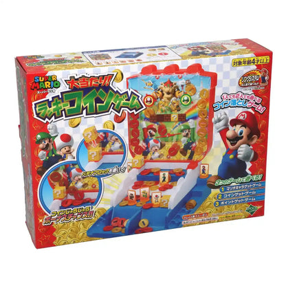 Epoch Super Mario Jackpot Lucky Coin Game St Mark Certified Ages 4+ 1-2 Players