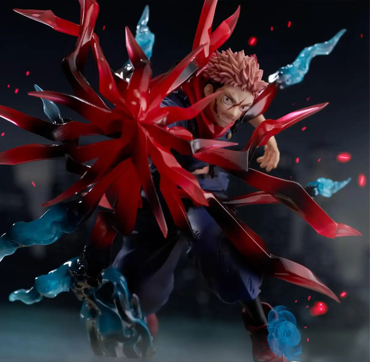 Sega Jujutsu Kaisen Yuji Itadori Luminasta Black Flash Figure Collectible