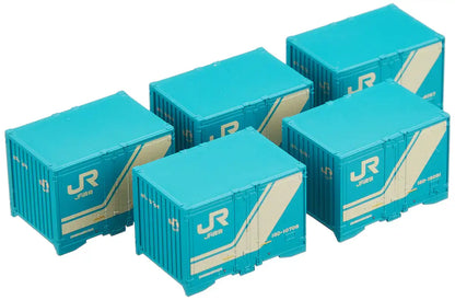 Kato N Gauge 18D 5-Piece Container Set - Railway Model Supplies- Japan Figure Store - #1 Bring To You The Best Japanese Goods