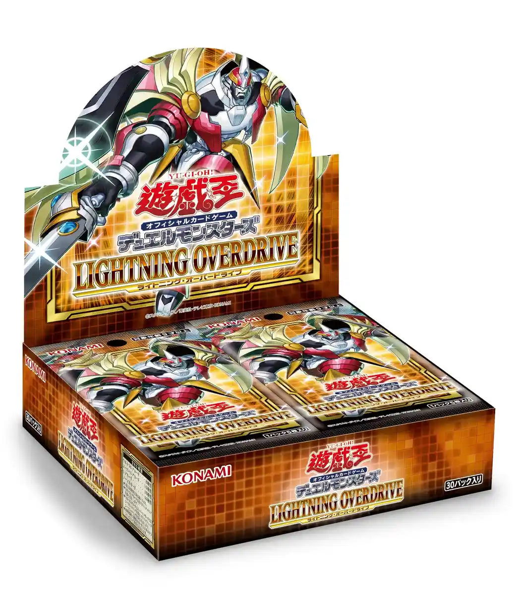 Yu-Gi-Oh OCG Duel Monsters LIGHTNING OVERDRIVE Booster Box + 1 Bonus Pack