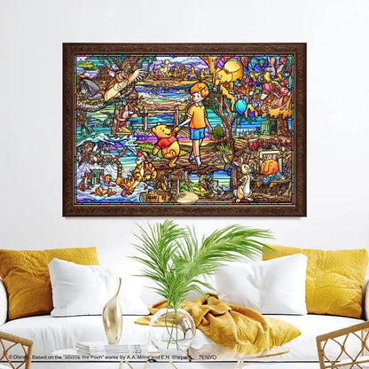 TENYO Dp1000-037 Jigsaw Puzzle Disney Winnie The Pooh Story Pure White 1000 Pieces- Japan Figure Store - #1 Bring To You The Best Japanese Goods