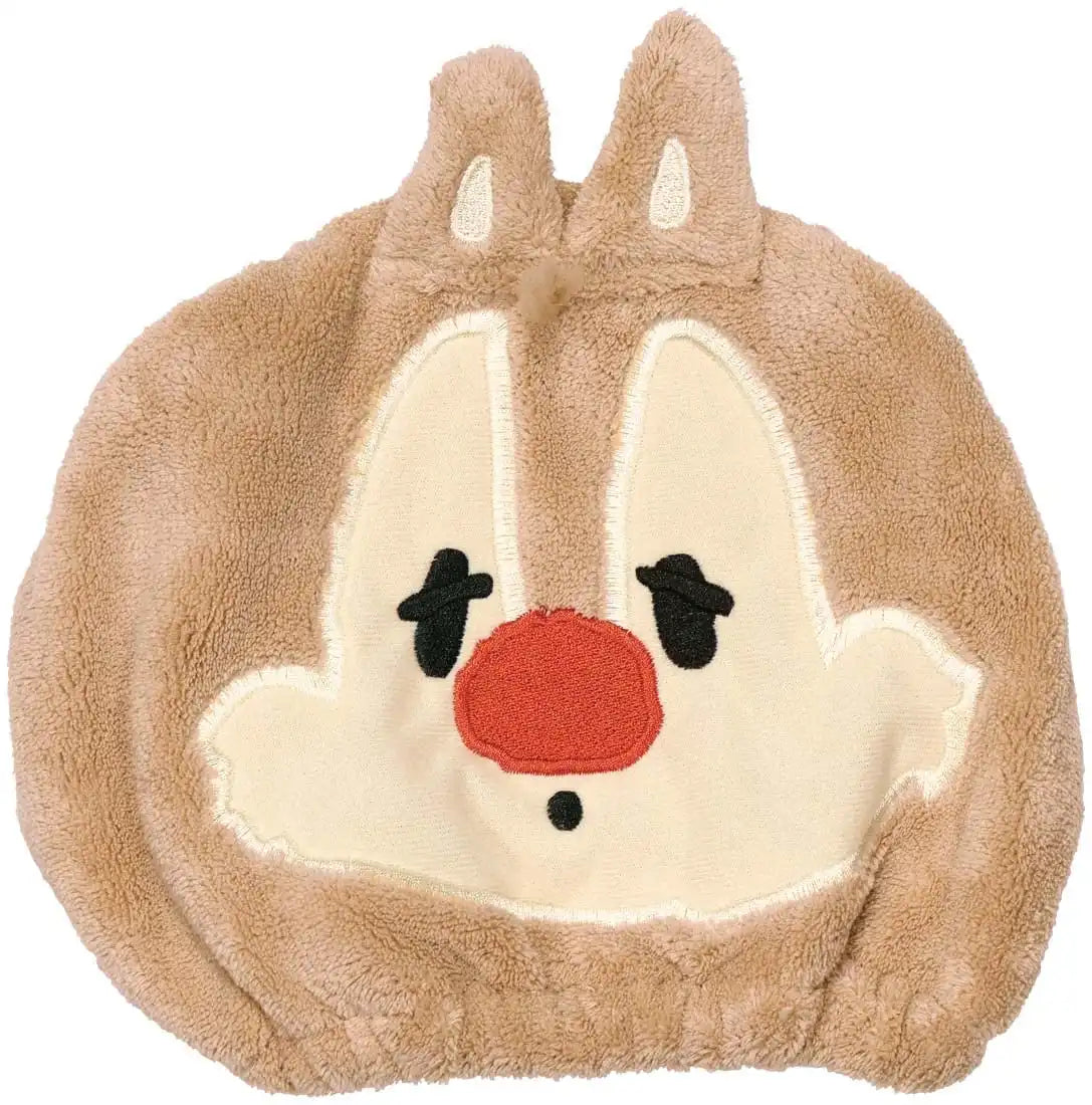 Skater Disney Dale Quick Drying Water Absorbent Animal Towel Cap 23cm x 17cm- Japan Figure Store - #1 Bring To You The Best Japanese Goods