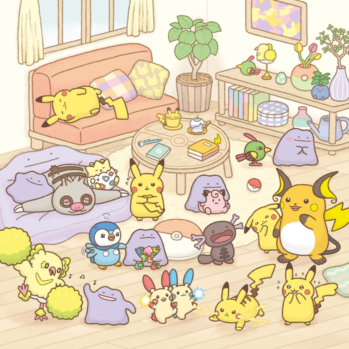 ノリノリ♪ おどるぬいぐるみ 十ポケ十色 ようきなメタモン