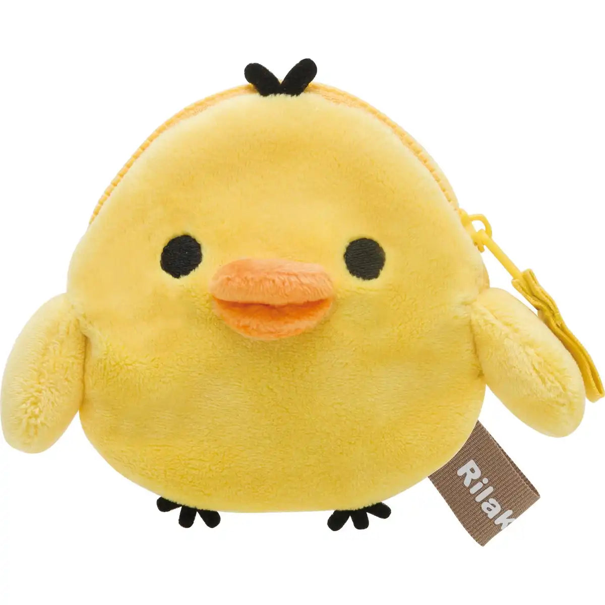 San-X Kiiroitori Plush Coin Case Compact Size H10 W13 D3cm - Rilakkuma Series- Japan Figure Store - #1 Bring To You The Best Japanese Goods