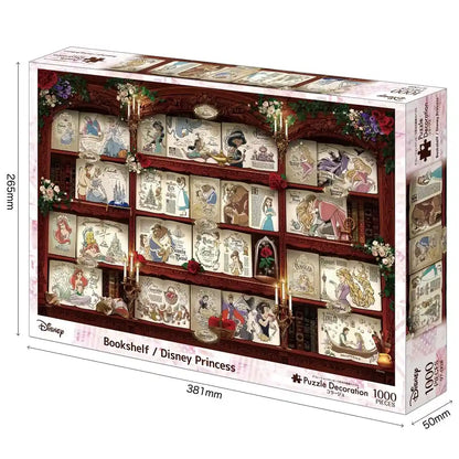 Epoch 1000pc Disney Princess Jigsaw Puzzle 50x75cm w/Glue Spatula Sticker- Japan Figure Store - #1 Bring To You The Best Japanese Goods