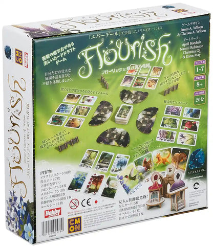 Hobby Japan Flourish: Garden In Full Bloom Board Game (1-7P 20min 8+)- Japan Figure Store - #1 Bring To You The Best Japanese Goods