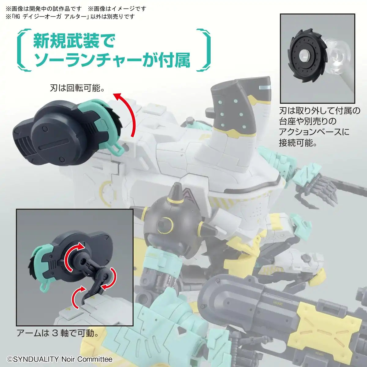 Bandai Spirits Hg Synduality Daisy Ogre Alter Plastic Model- Japan Figure Store - #1 Bring To You The Best Japanese Goods