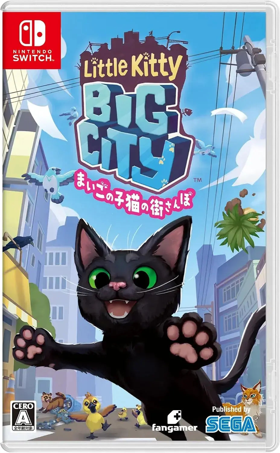 Fangamer Little Kitty Big City Nintendo Switch Game
