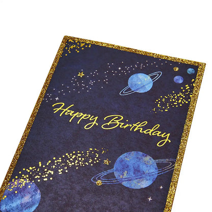 Sanrio Space Birthday Greeting Card with Overseas Shipping Bd142-3- Japan Figure Store - #1 Bring To You The Best Japanese Goods