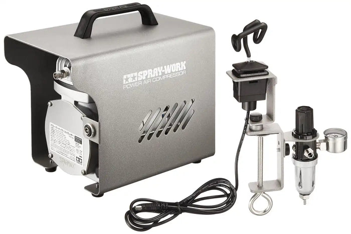 Tamiya 74553 Air Brush System No.53 Spray Work Power Compressor- Japan Figure Store - #1 Bring To You The Best Japanese Goods