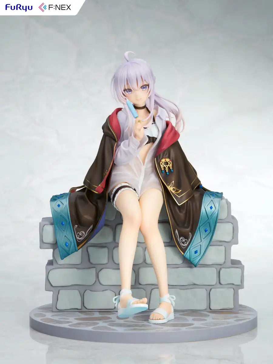 Furyu 1/7 Majo No Tabitabi Elaina Summer Vacation Ver Premium Figure- Japan Figure Store - #1 Bring To You The Best Japanese Goods