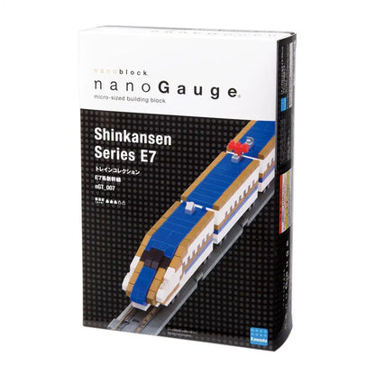 KAWADA Ngt-007 Nanoblock Nanogauge Shinkansen Series E7- Japan Figure Store - #1 Bring To You The Best Japanese Goods