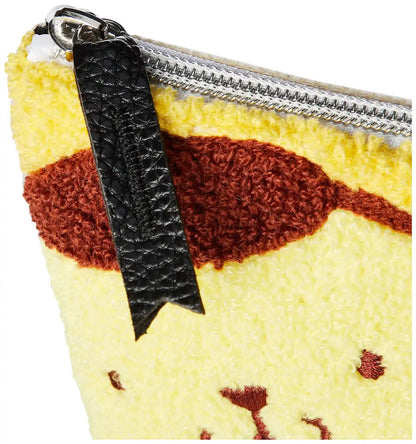 Sanrio Pompompurin Yellow Pouch - Cute Portable Storage Bag- Japan Figure Store - #1 Bring To You The Best Japanese Goods