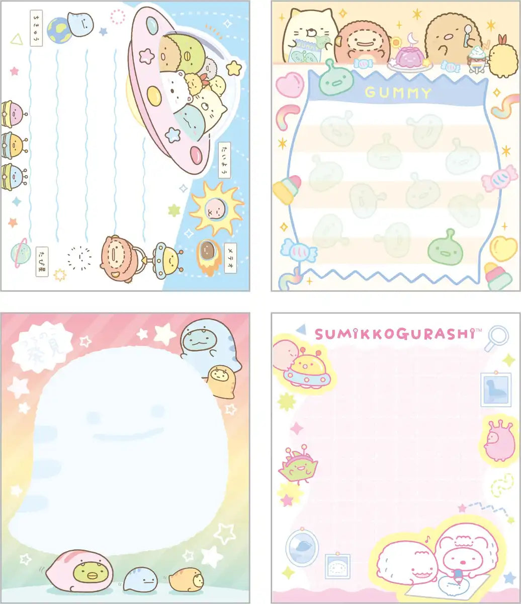 San-X Sumikko Gurashi Memo Pad - Japanese Kawaii Character Mh15601- Japan Figure Store - #1 Bring To You The Best Japanese Goods