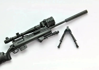 TOMYTEC La036 Military Series Little Armory M24A2 Type 1/12 Scale Plastic Model Kit- Japan Figure Store - #1 Bring To You The Best Japanese Goods