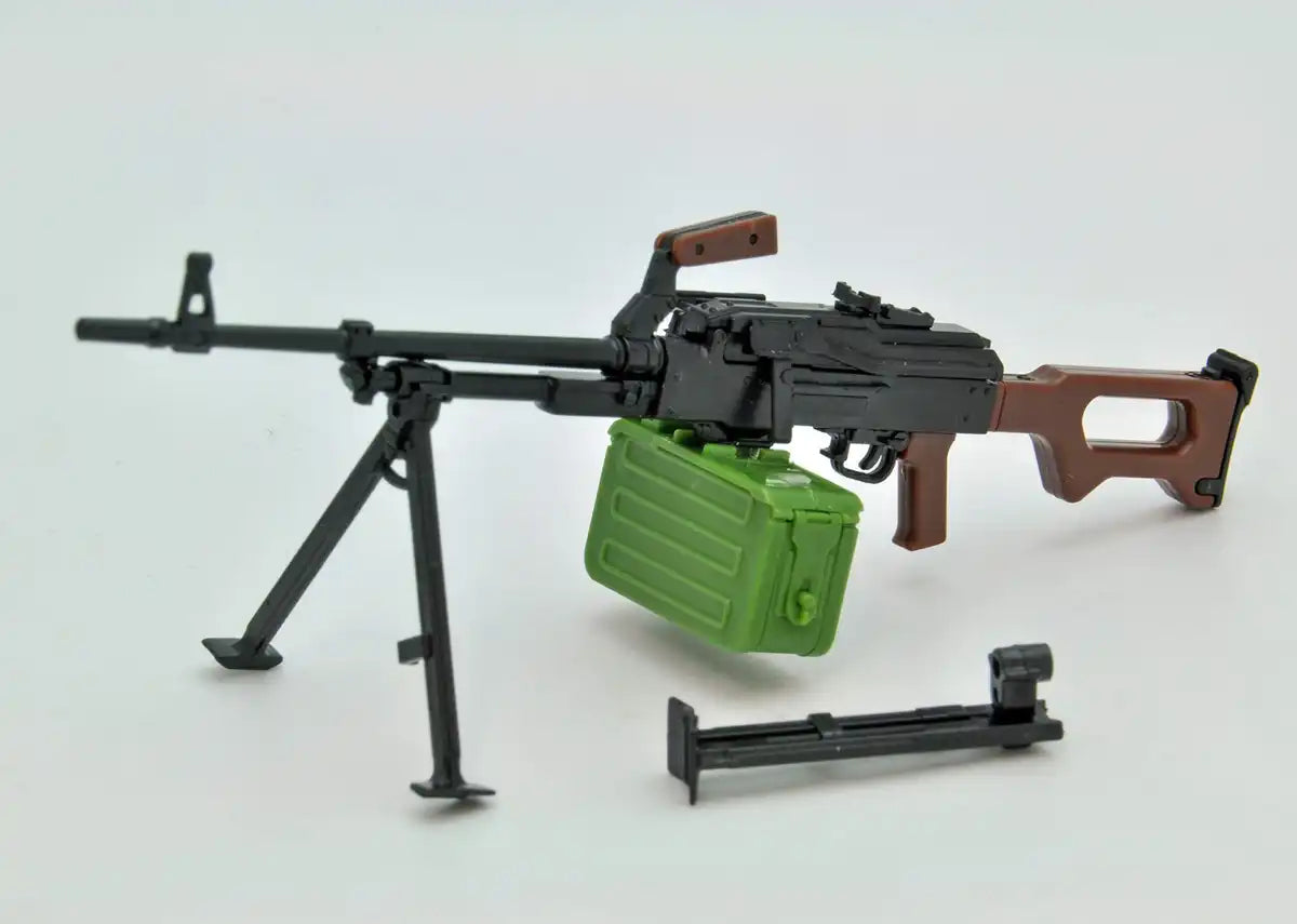 TOMYTEC La043 Military Series Little Armory Pkm Type 1/12 Scale Plastic Model Kit- Japan Figure Store - #1 Bring To You The Best Japanese Goods