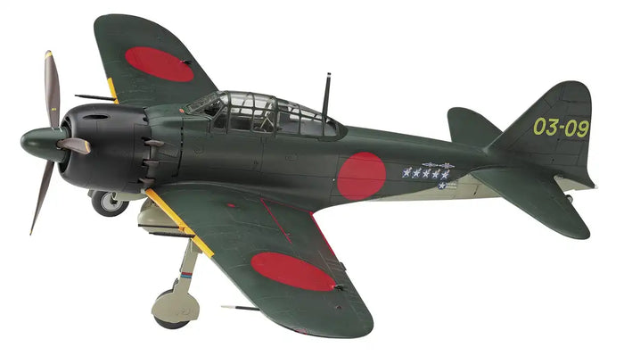 Hasegawa 1/32 Japanese Navy Mitsubishi A6M5C Zero Fighter Model 52 Hei Plastic Model St34- Japan Figure Store - #1 Bring To You The Best Japanese Goods