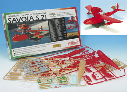 FINE MOLDS Fg1 Savoia S.21 Seaplane Porco Rosso Crimson Pig 1/48 Scale Kit- Japan Figure Store - #1 Bring To You The Best Japanese Goods
