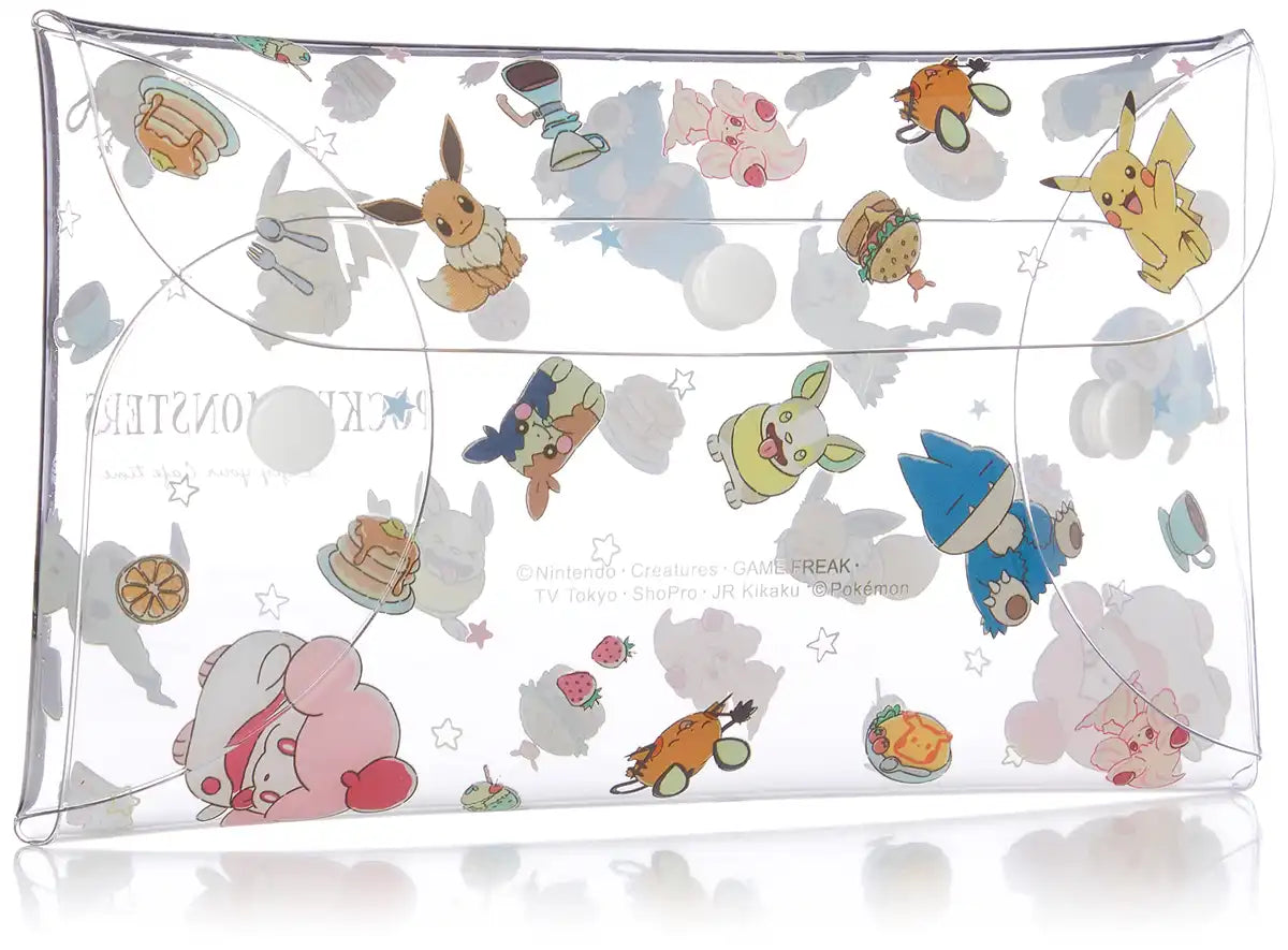 POKEMON CENTER ORIGINAL Pokemon Center Transparent Multi Case L- Japan Figure Store - #1 Bring To You The Best Japanese Goods