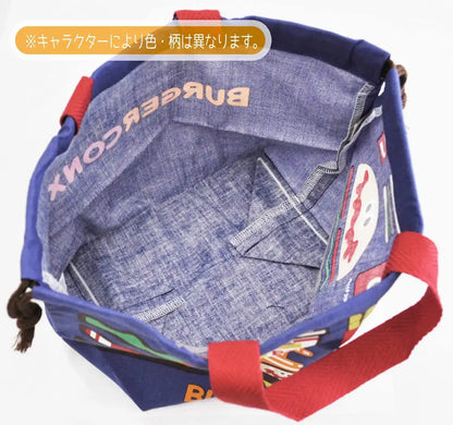 Skater Totoro Children's Lunch Box Bag with Gusset KB7-A Walking Path Made in Japan- Japan Figure Store - #1 Bring To You The Best Japanese Goods