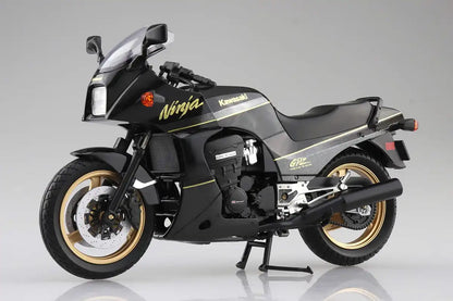 AOSHIMA Skynet 1/12 Kawasaki Gpz900R Black/Gold Finished Model- Japan Figure Store - #1 Bring To You The Best Japanese Goods