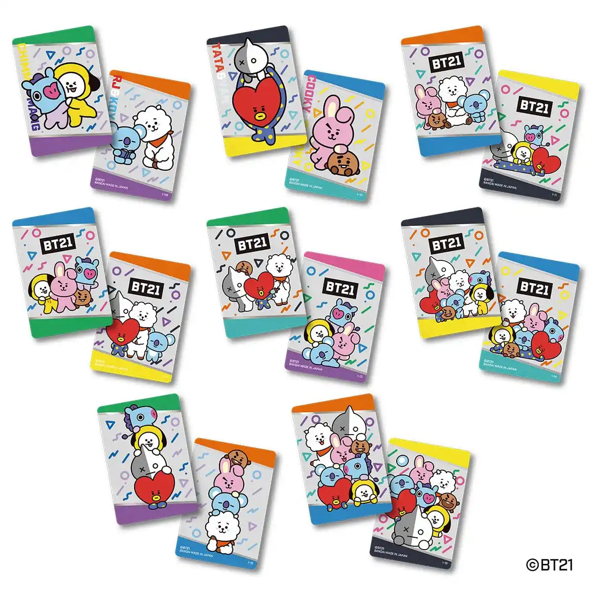 Bandai BT21 Metal Card Special Collection Box BT21 Metal Card Boxes- Japan Figure Store - #1 Bring To You The Best Japanese Goods