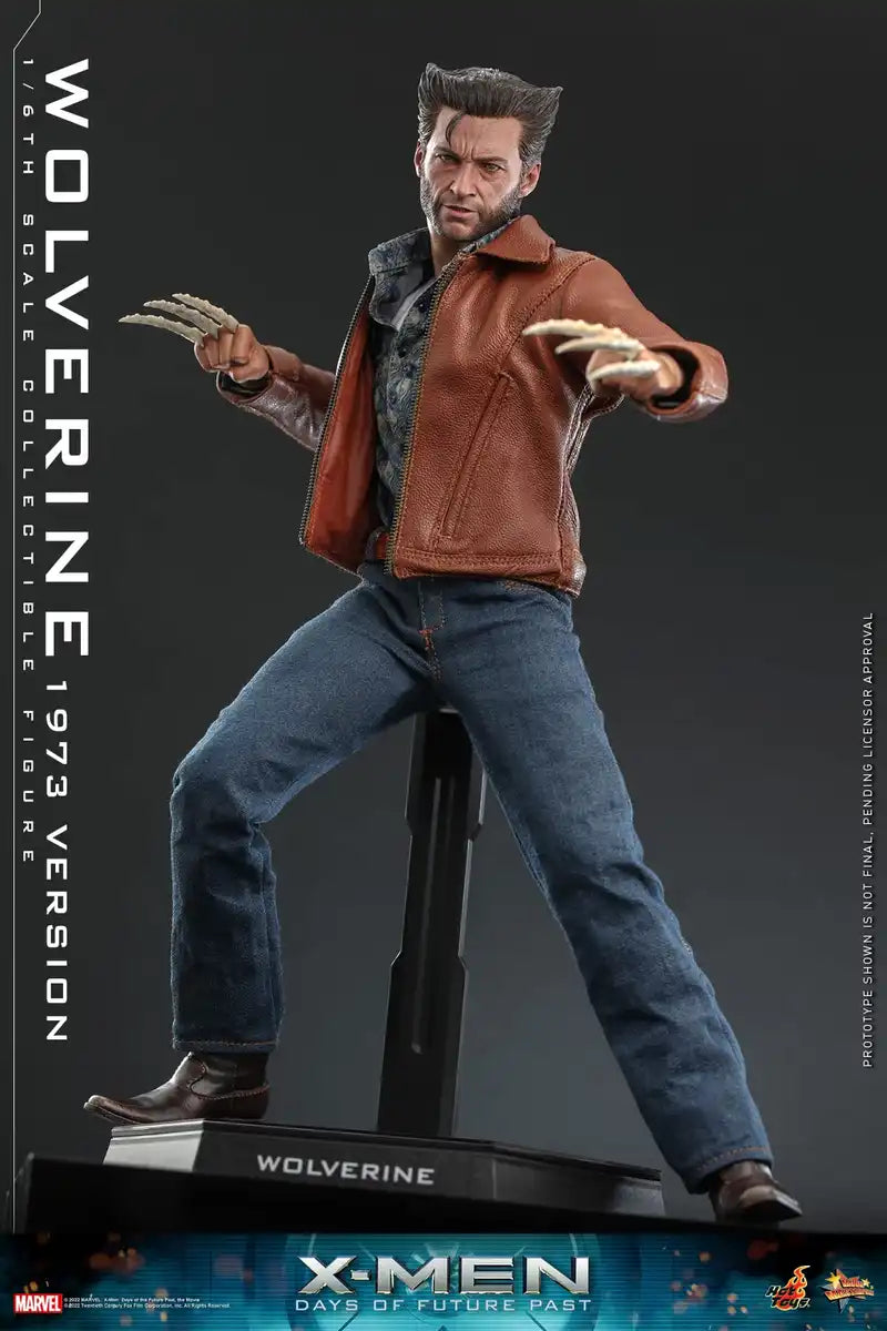 Hot Toys Movie Masterpiece X-Men Wolverine 1973 Version 1/6 Scale Figure- Japan Figure Store - #1 Bring To You The Best Japanese Goods