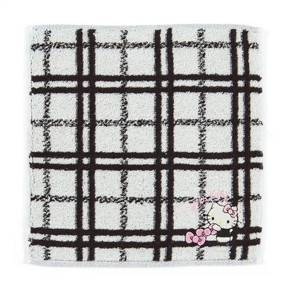 SANRIO - Petit Towel Plaid Hello Kitty- Japan Figure Store - #1 Bring To You The Best Japanese Goods