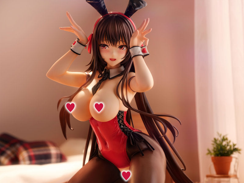 Amiami Amakano 2 Kurohime Yui 1/4 Scale Bunny Suit Figure