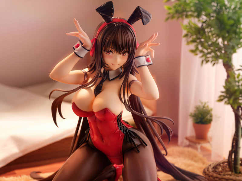 Amiami Amakano 2 Kurohime Yui 1/4 Scale Bunny Suit Figure