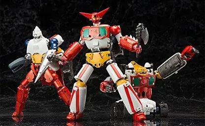 Freeing Getter Robo Figure Pre Painted Assembled Plastic