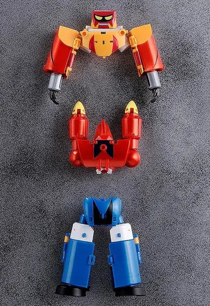 Freeing Getter Robo G Dynamic Change Plastic Painted Figure 4.9in