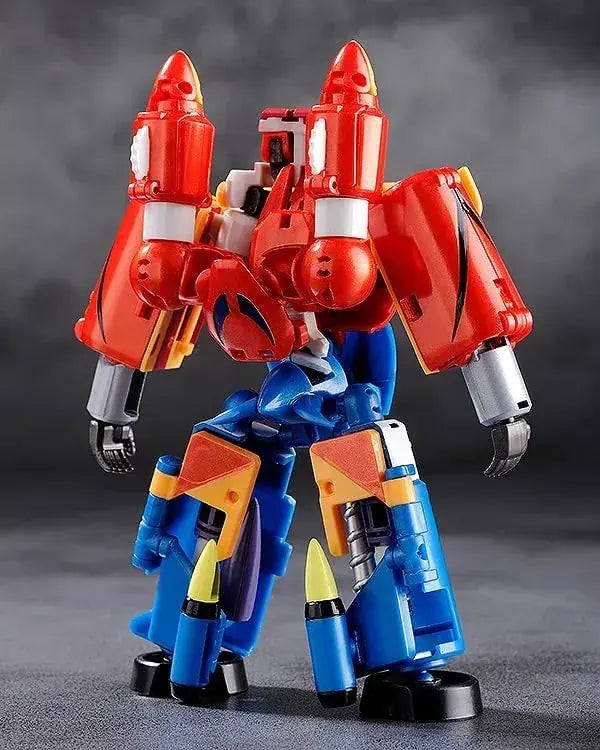 Freeing Getter Robo G Dynamic Change Plastic Painted Figure 4.9in