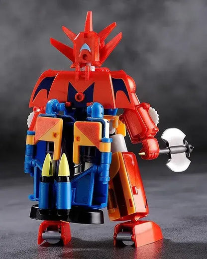 Freeing Getter Robo G Dynamic Change Plastic Painted Figure 4.9in
