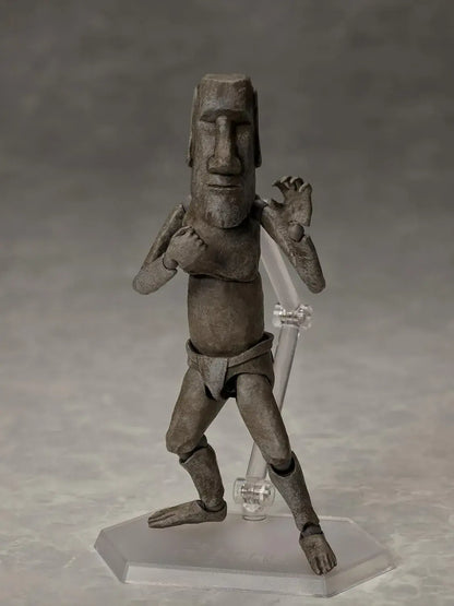 Freeing Moai Non Scale PVC ABS Pre Painted Action Figure