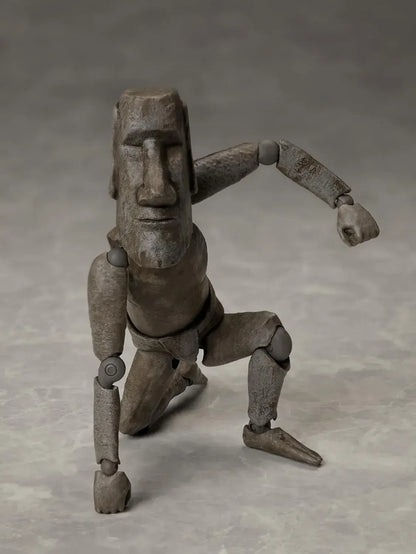 Freeing Moai Non Scale PVC ABS Pre Painted Action Figure