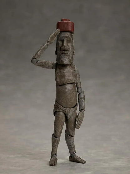 Freeing Moai Non Scale PVC ABS Pre Painted Action Figure