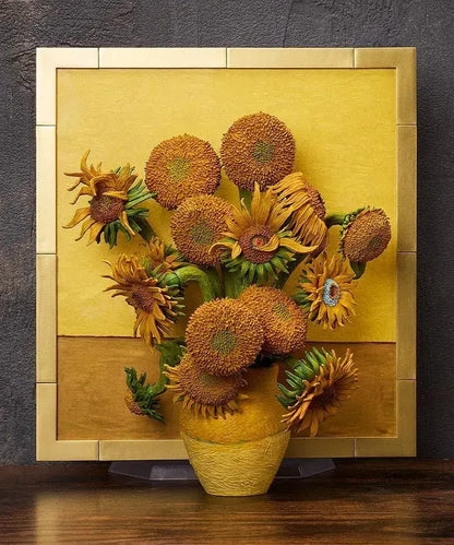 Freeing Van Gogh Sunflower Figma Figure Pre Painted