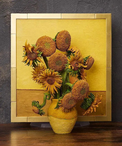 Freeing Van Gogh Sunflower Figma Figure Pre Painted