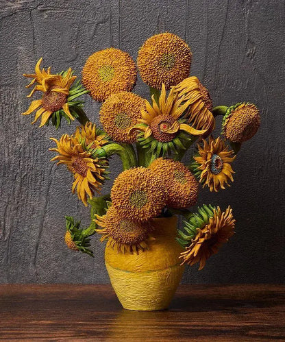 Freeing Van Gogh Sunflower Figma Figure Pre Painted
